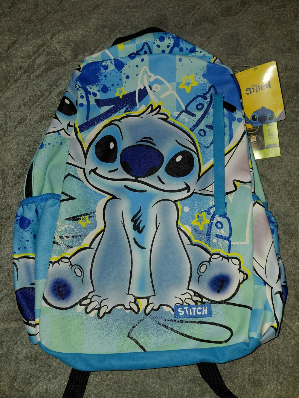 Disney Stitch Leather Backpack